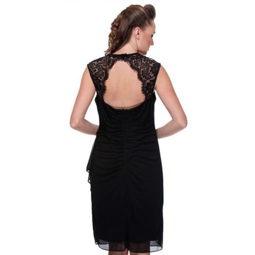 Fuegobella -Women Black Dress - Image 2