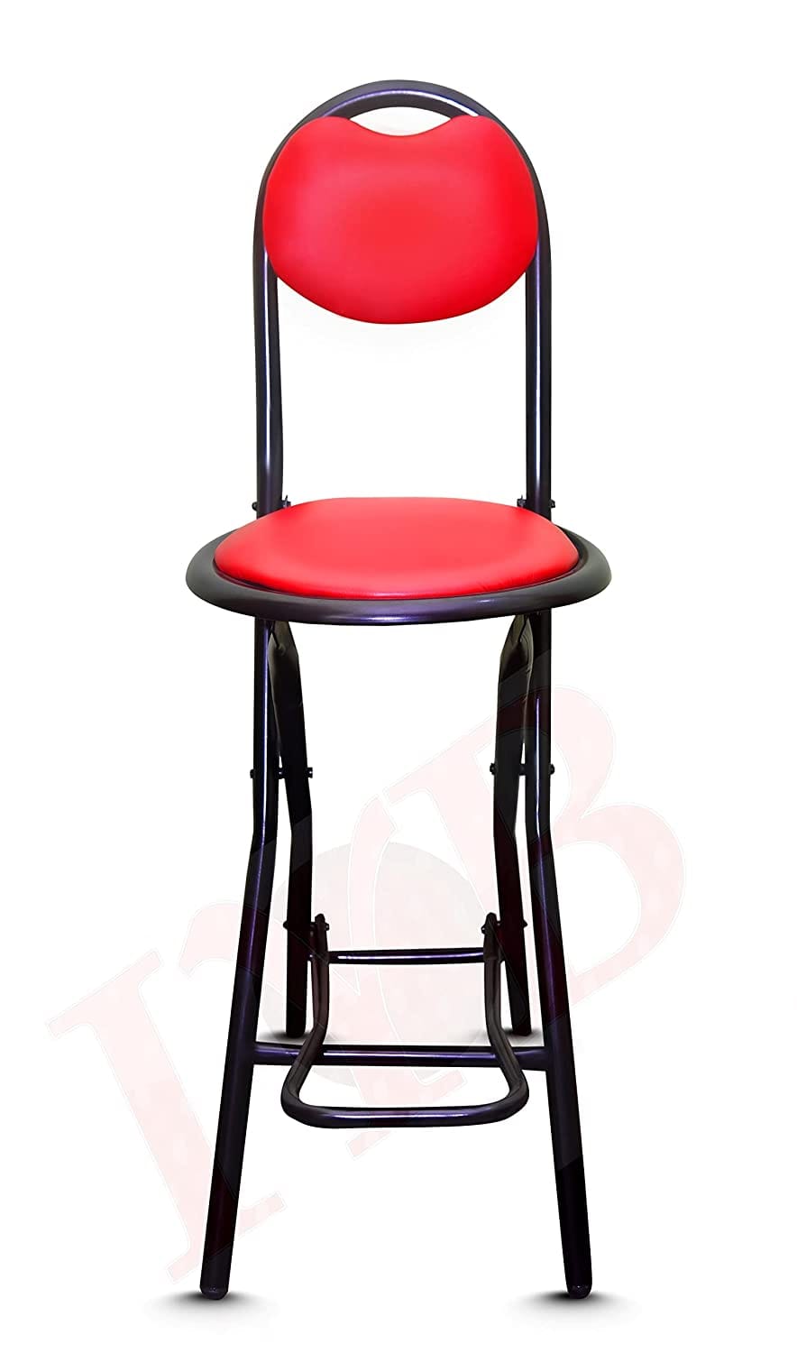 Folding padded shop stool