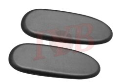 IYB-Office Chair Replacement Plastic,Chair Armrest Pads for Supporting Arms and Elbow (with 4 Free Screws) PP PAD3