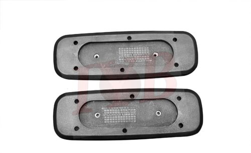 Office Chair Replacement Plastic Arm Pads, Chair Armrest Pads for Supporting Arms and Elbow (with 4 Free Screws, Black)PP PAD 1 - Image 2