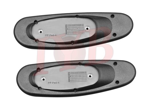 IYB-Office Chair Replacement Plastic Arm Pads, Chair Armrest Pads for Supporting Arms and Elbow (with 4 Free Screws)PP PAD 4 - Image 2